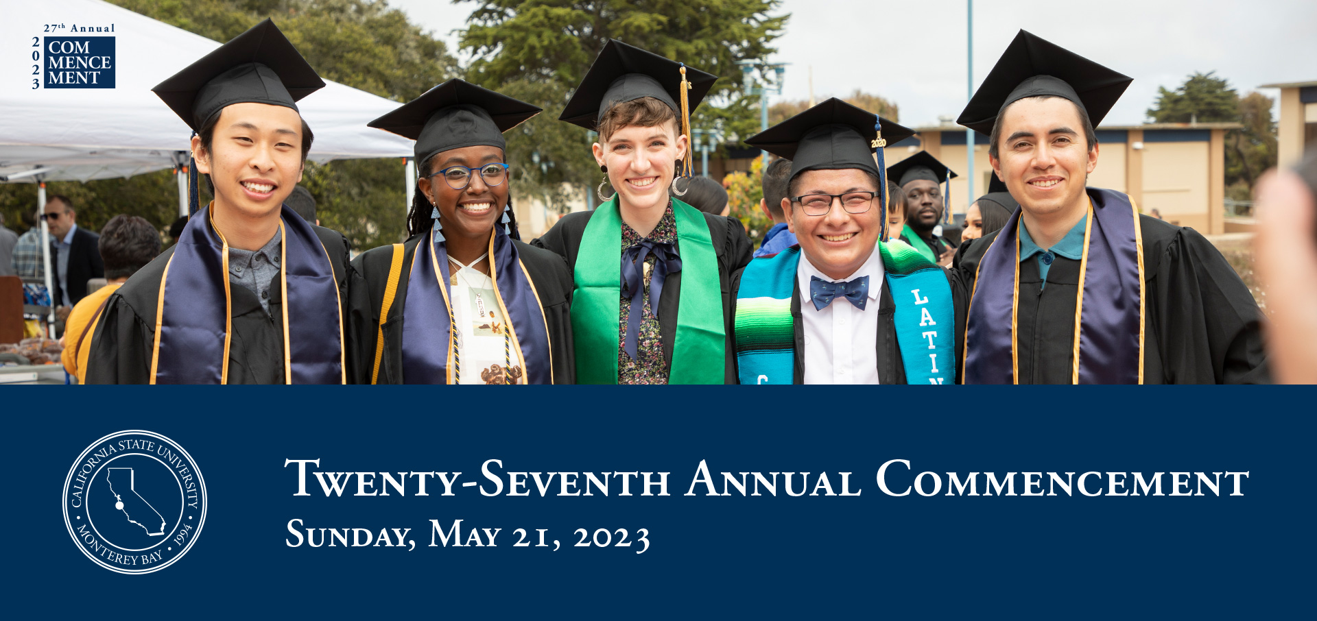 Banner with the CSUMB Seal and text 